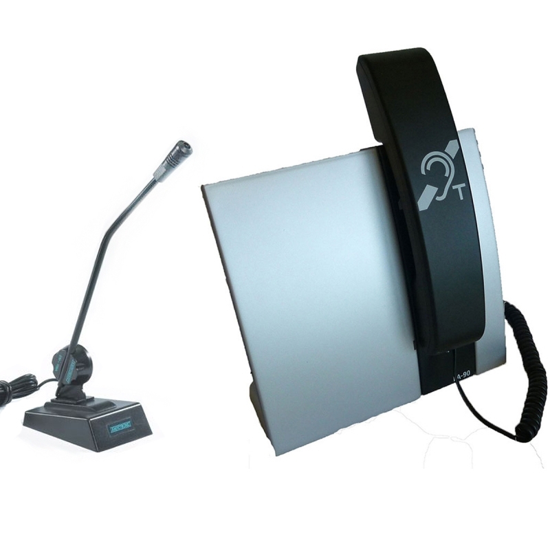 Portable Reception Desk Hearing Loops