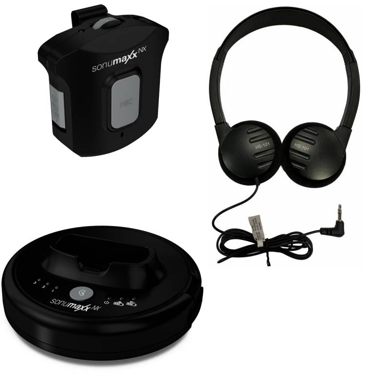 Sonumaxx NX PR System with Headphones to Hear TV