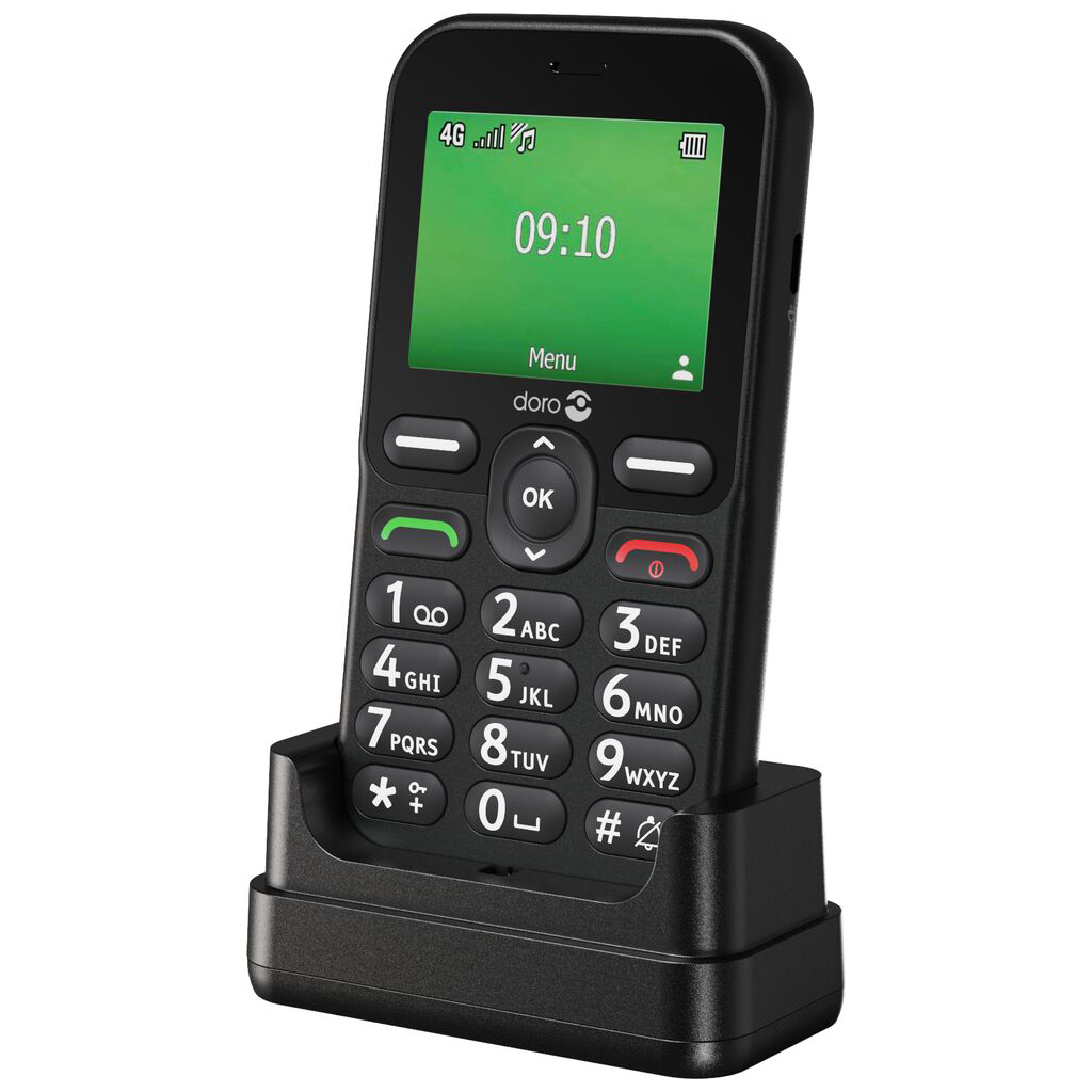 Doro Leva E10 Mobile Phone - Black