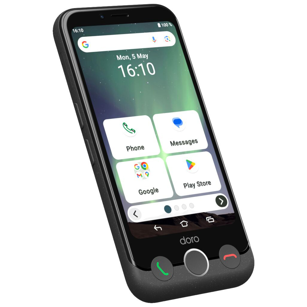 doro Aurora A10 Smartphone (Graphite)