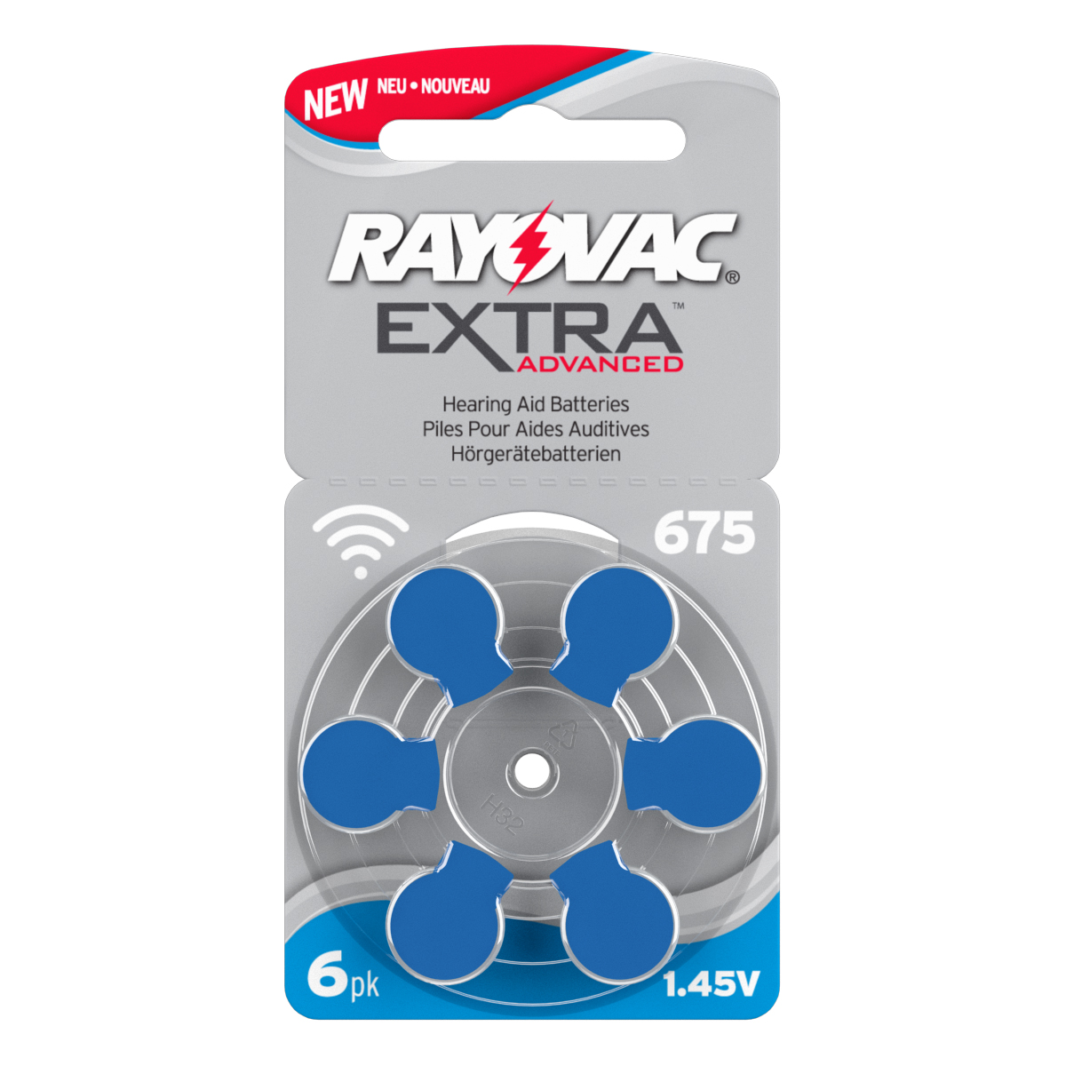 Rayovac Extra Advanced 60 pack Size 675 
