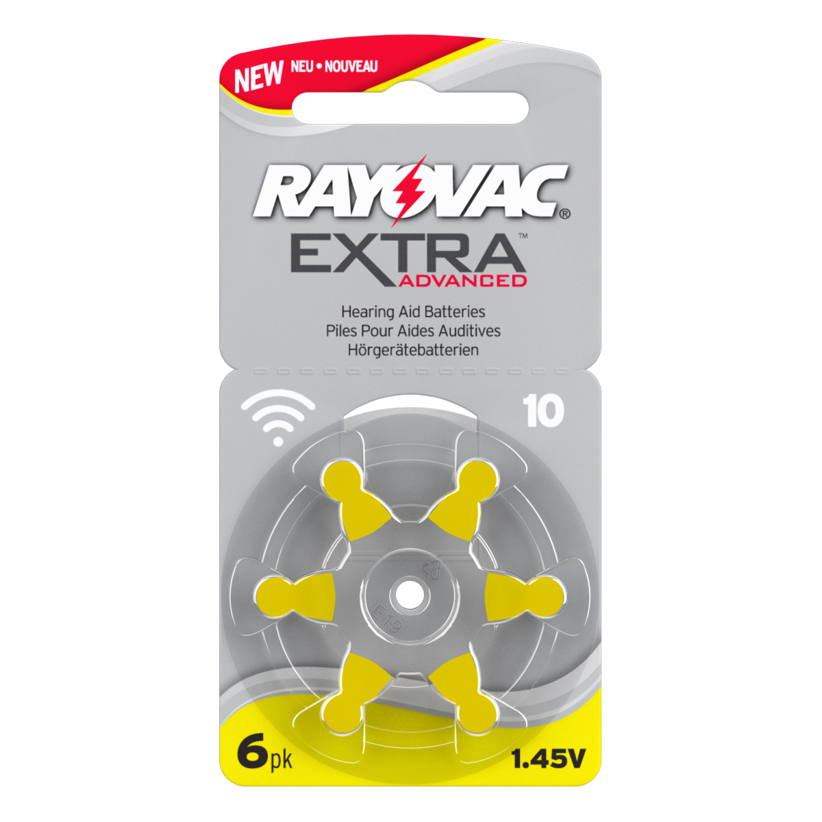 Rayovac Extra Advanced 60 pack Size 10