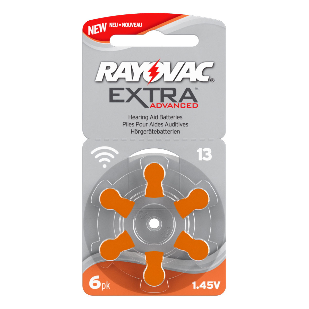 Rayovac Extra Advanced 60 pack Size 13