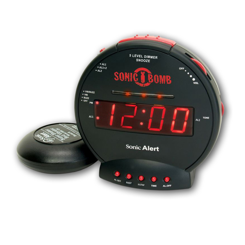 Sonic Boom SB500 Bomb Alarm Clock