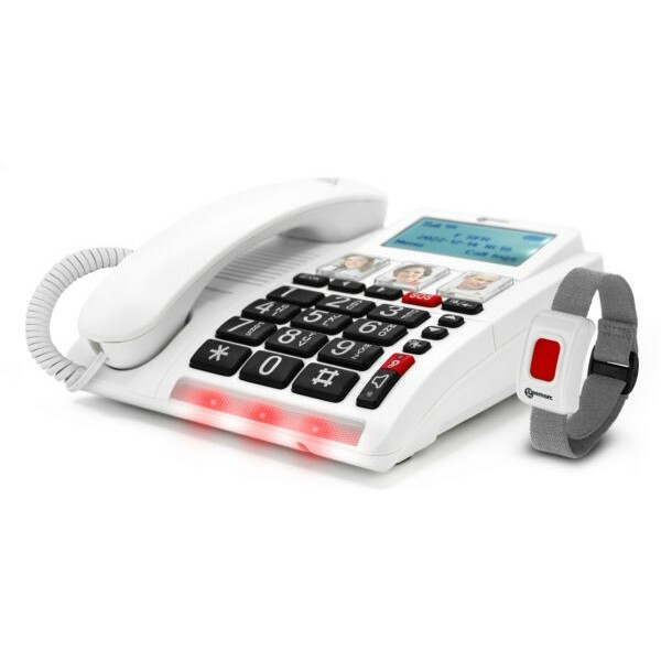 Geemarc CL9000 - 4G Emergency Response Telephone with SOS bracelet