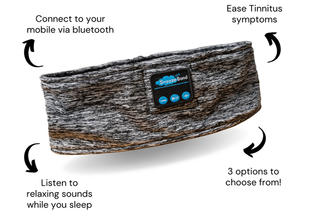 SnoozeBand™ Original Grey for Tinnitus Symptoms