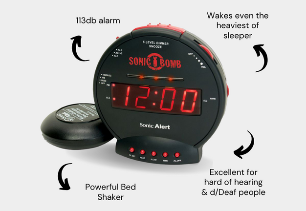 Sonic Boom Alarm Clock