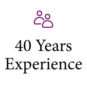 40 years experience 
